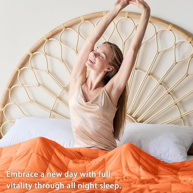 yescool Weighted Blanket for Adults Cooling Heavy Blanket for Sleeping Perfect - Image 5