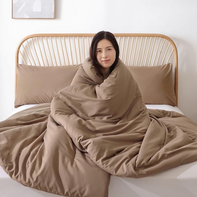 ROSGONIA Oversized King Comforter 128x120 - Image 4