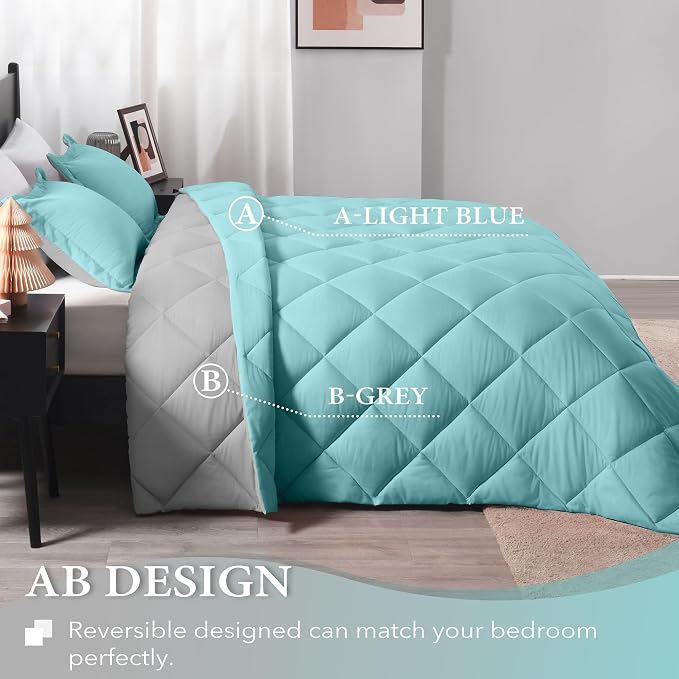 downluxe King Size Comforter Set - Image 4