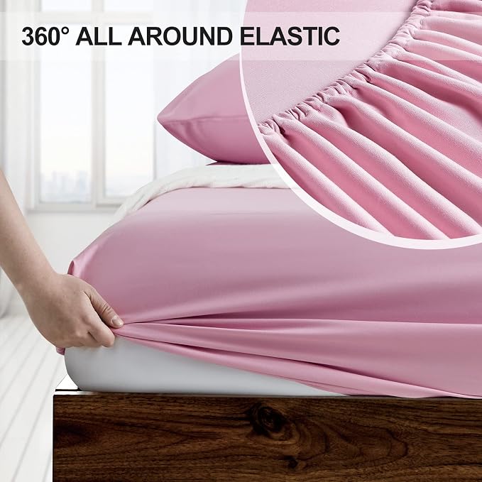 FreshCulture California King Fitted Sheet Only - Image 3