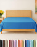 Twin XL Size Flat Sheet by CGKUnlimited