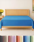 Cal King Size Flat Sheet by CGKUnlimited