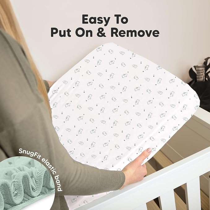KeaBabies 2-Pack Organic Crib Sheets - Image 6