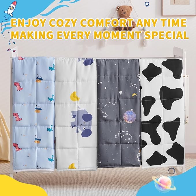 anfie Weighted Blanket Kids Cooling Weighted Blanket - Image 7