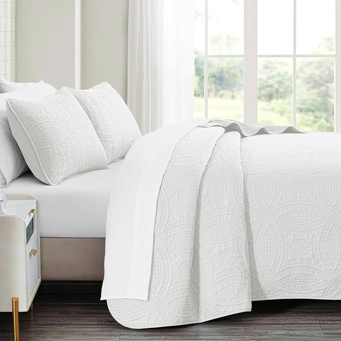akkialla Twin Quilt Bedding Set, Lightweight Soft Bedspread Coverlet, Modern - Image 4