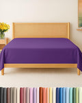 Twin XL Size Flat Sheet by CGKUnlimited