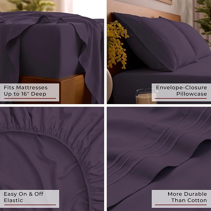 Mellanni Full Sheets Set - Image 5