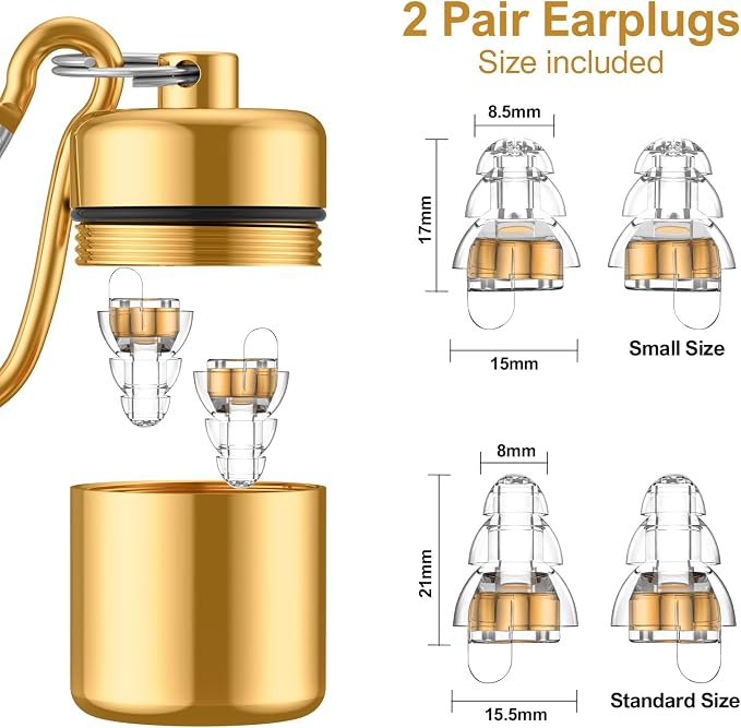 YomauiYee High Fidelity Concert Earplugs - Image 2