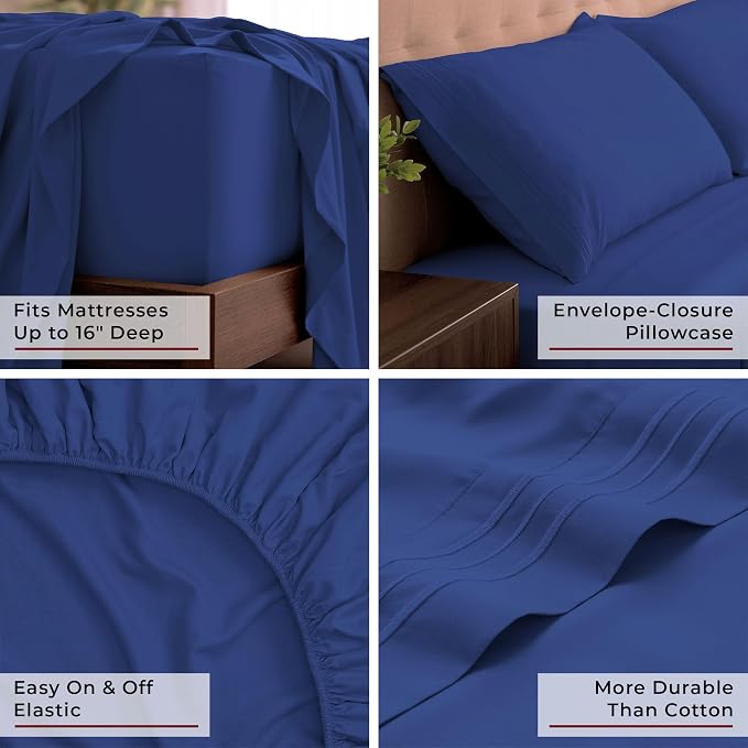 Mellanni King Sheets Set - Image 5