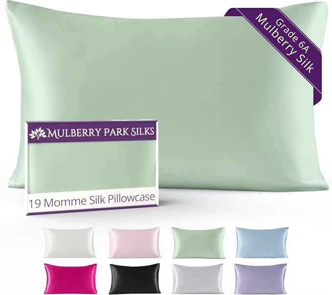 Mulberry Park 100% Silk Pillowcase by MulberryParkSilks