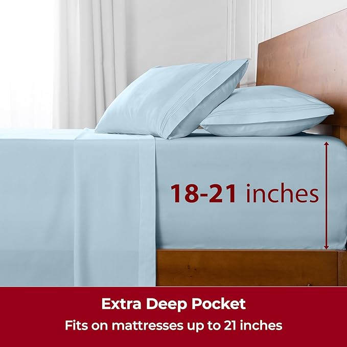 Mellanni Extra Deep Queen Sheets - Image 6