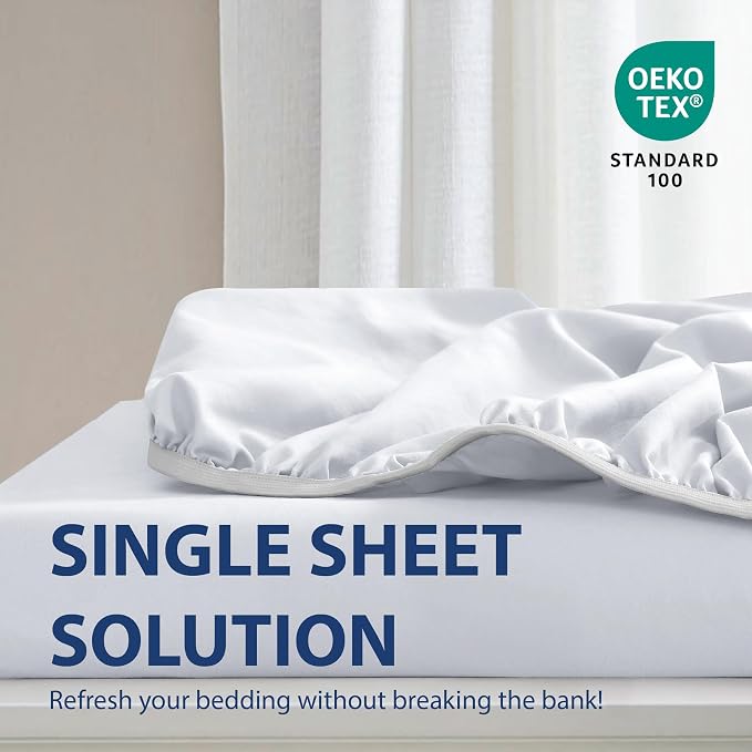 Cathay Home Twin Fitted Sheet - Image 2
