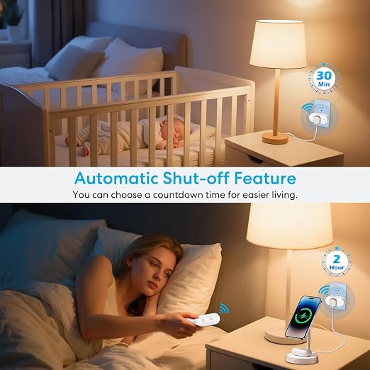 Remote Control Timer Outlet: Dual Gear Countdown - Image 3