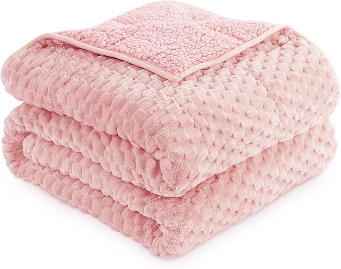 Mr. Sandman Weighted Blankets for Adults Queen Size 15lbs, Warm Sherpa Fleece by MrSandman