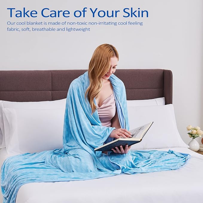 Topcee Cooling Blanket, Summer Cooling Blankets - Image 7