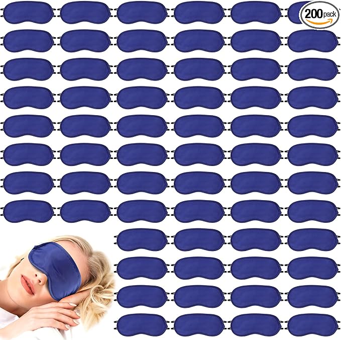 Tarpop 200 Pcs Eye Mask Sleeping Blindfold Eye Cover by Tarpop
