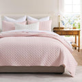 HORIMOTE HOME Quilt King Size Light Pink, Lightweight Quilt by HORIMOTEHOME