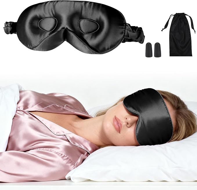 VOCOSTE 22 Momme Pure Silk Sleep Mask by VOCOSTE