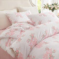 Nayoroom Pink Bow Duvet Cover Queen Size Coquette Pink Floral Duvet Cover 3 by Nayoroom