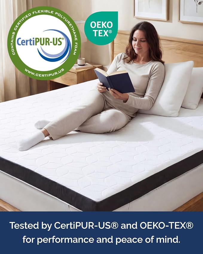 Memory Foam Mattress Topper - Image 8