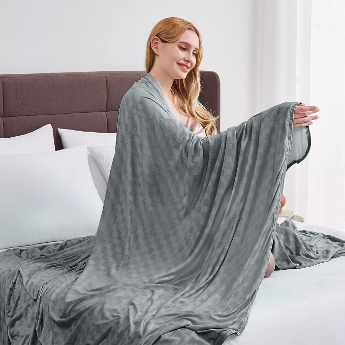 Topcee Cooling Blanket, Summer Cooling Blankets by Topcee%E2%80%94ForYourGoodSleep