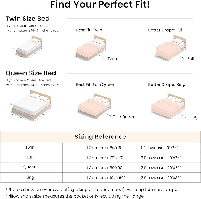 Love's cabin Pink King Size Comforter Set, 3-Piece Prewashed Bed Set - Image 8
