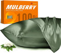 100% Mulberry Silk Pillowcase for Hair and Skin, 22 Momme Pure Natural Silk by JJIMOO