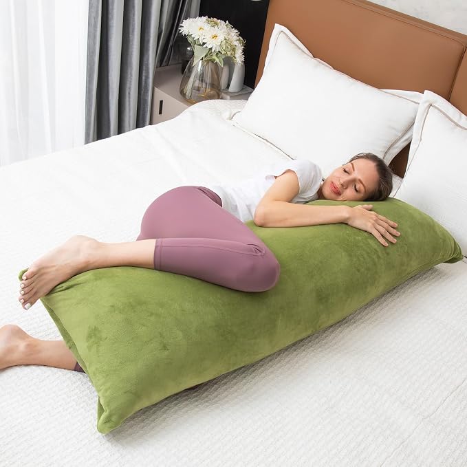 1 MIDDLE ONE Body Pillow, Memory Foam Body Pillows - Image 3