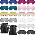 20 Pieces Silk Sleep Mask Eye Mask by Janmercy