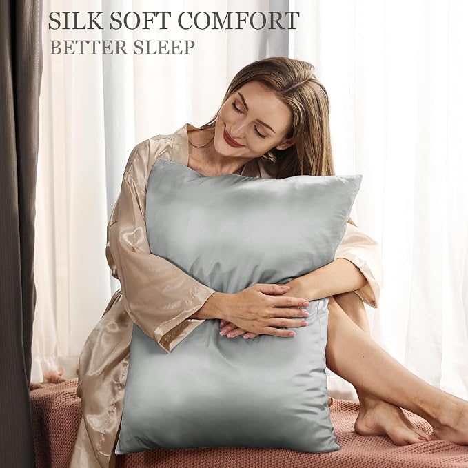 Adubor Silk Pillowcase for Hair and Skin - Image 2