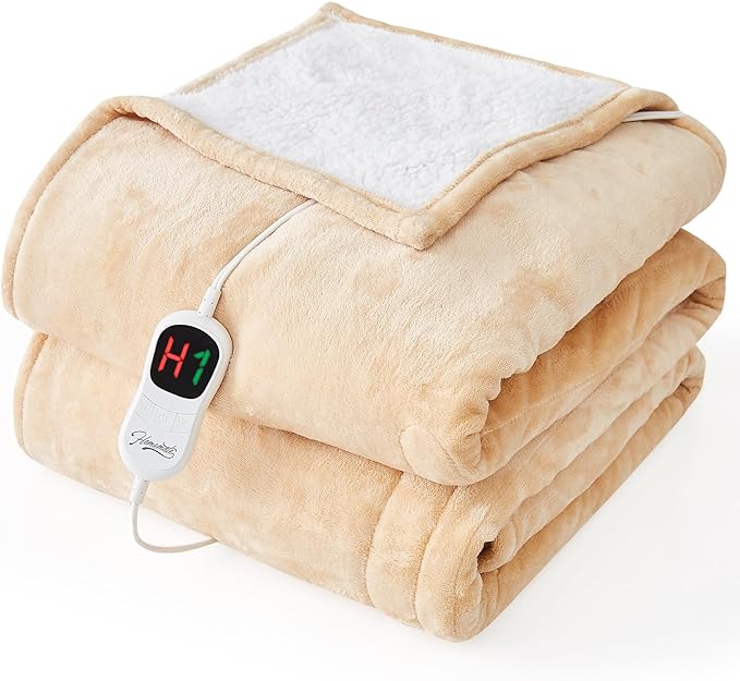 Homemate Electric Heated Blanket Full Size by Homemate