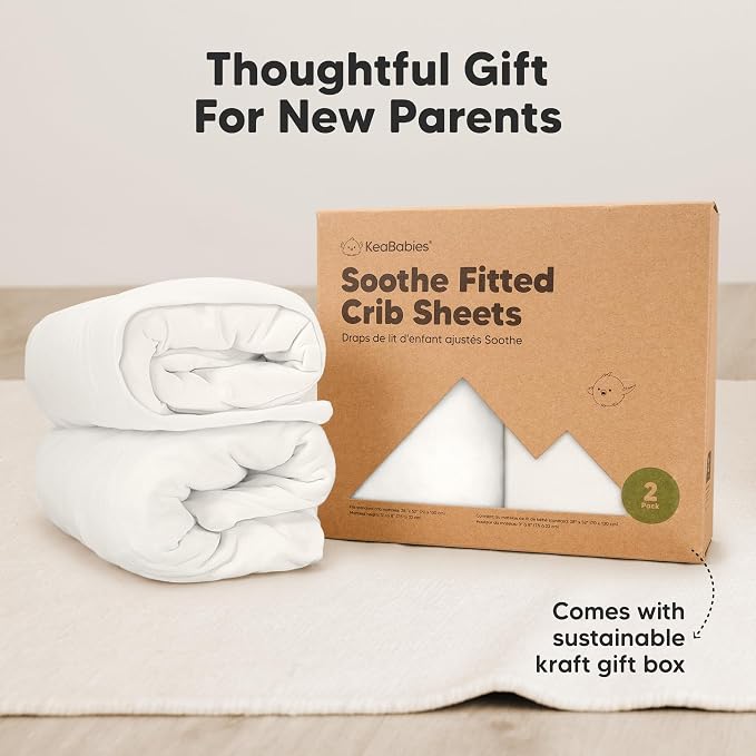 KeaBabies 2-Pack Organic Crib Sheets - Image 9