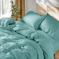 SONORO KATE 100% French Linen Duvet Cover King Size, Soft Breathable by SONOROKATE