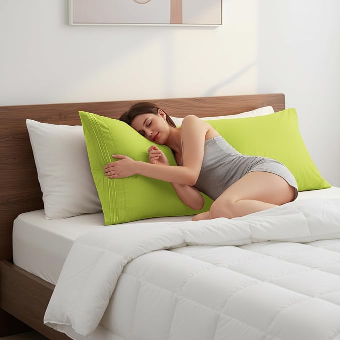 Elegant Comfort Luxury Ultra-Soft 1-Piece Body Pillowcase - Image 4