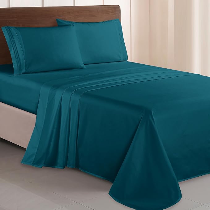 Elegant Comfort Luxurious 1500 Premium Hotel Quality Microfiber Three Line by ELEGANTCOMFORT