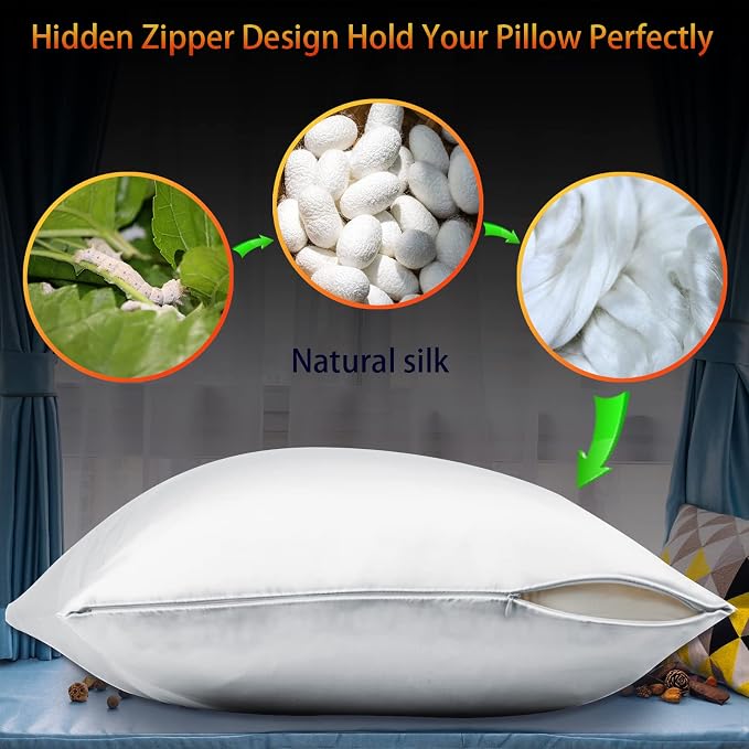 Mulberry Silk Pillowcase 2 Pack - Image 7