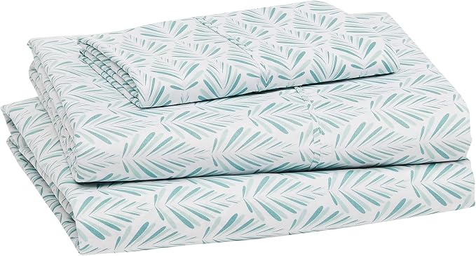 Amazon Basics Breathable, Lightweight Brushed Microfiber 3 Piece Bed Sheet Set - Image 2