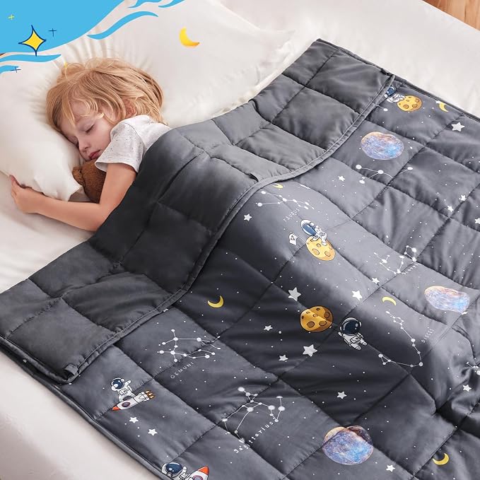 anfie Weighted Blanket Kids Cooling Weighted Blanket - Image 4