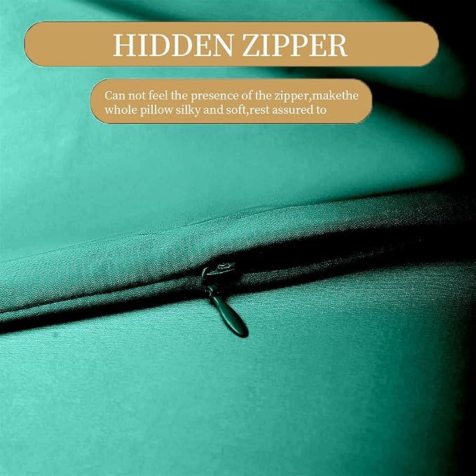 Mulberry Silk Pillowcase for Hair and Skin Standard Size, Silk Pillowcase 20"X - Image 5