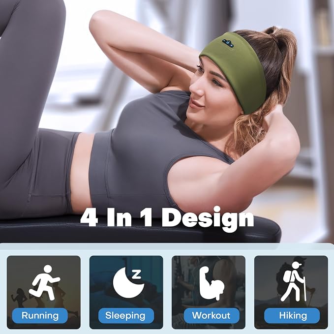 Sleep Headphones Bluetooth Headband - Image 5