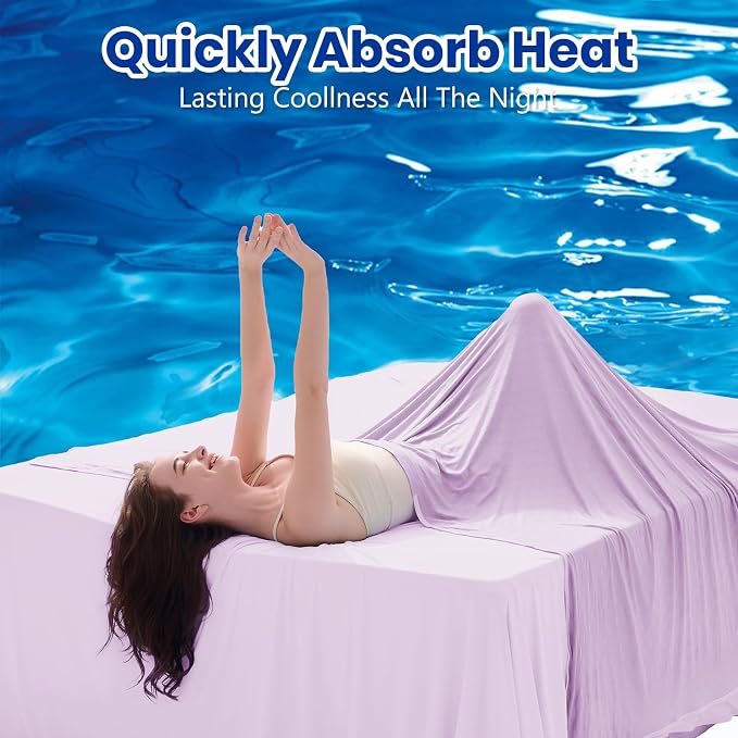 Topcee Cooling Blanket Full Size- 60"x90" Summer Cooling Throw Blanket - Image 2