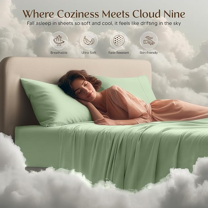 Utopia Bedding King Size Sheet Set – 4 Piece Bed Sheets, Soft and Breathable - Image 7