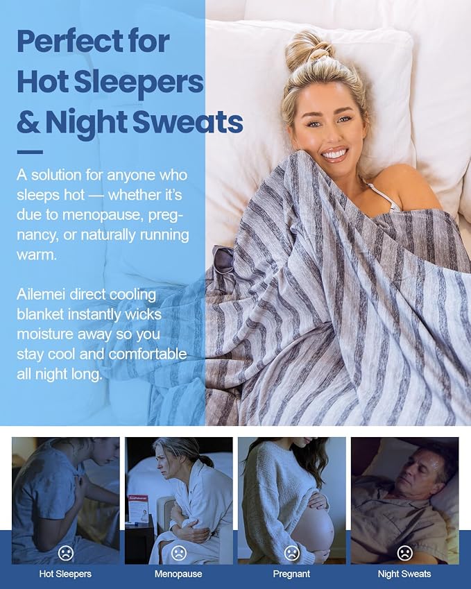 Ailemei Direct Cooling Throw Blanket - Image 7