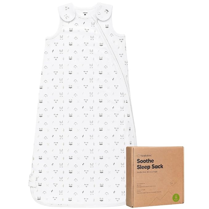 1-Pack Organic Baby Sleep Sacks, 100% Cotton by KeaBabies