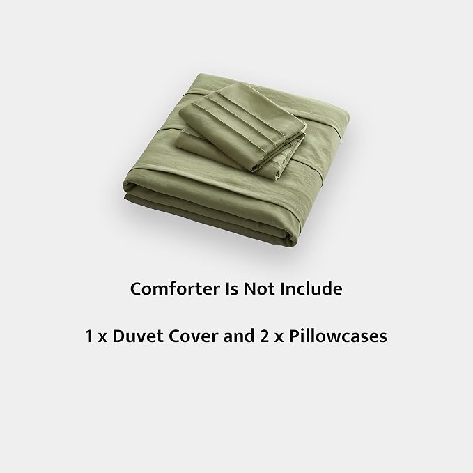 Oli Anderson Sage Green Duvet Cover King Size - Image 7
