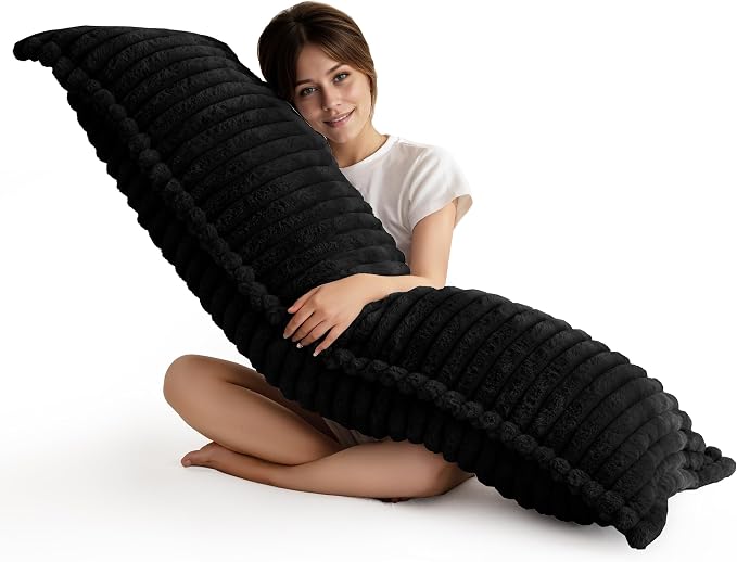 HIGOGOGO Memory Foam Body Pillow, Thickened Large Long Bed Pillow by HIGOGOGO