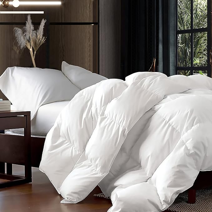Luxurious Palatial King/Super King 120" x 98" Size Goose Down Fiber Waterfowl by EgyptianBedding
