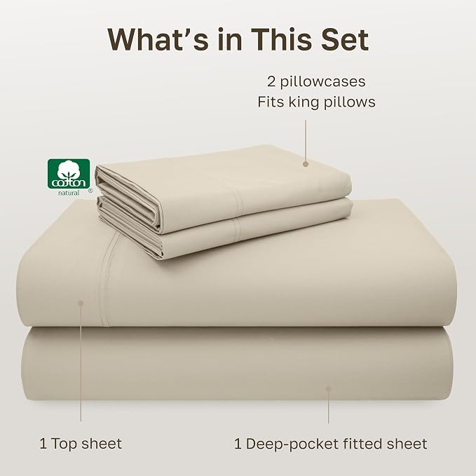 California Design Den Cal King Sheet Set - Image 4