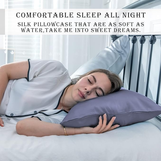 Silk Body Pillowcase Mulberry Silk Pillowcase Body Pillow Cases - Image 5