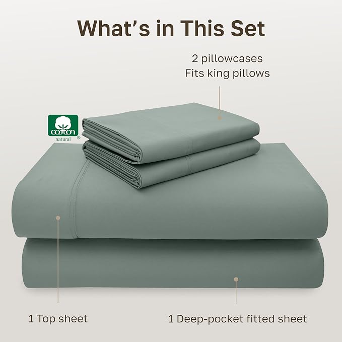 California Design Den California King Sheet Set - Image 4